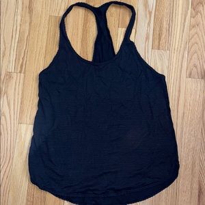 Lululemon Cotton Tank Size 8 Black
